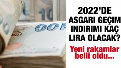 2022 yılında AGİ kaç lira olacak? İşte yeni rakamlar...