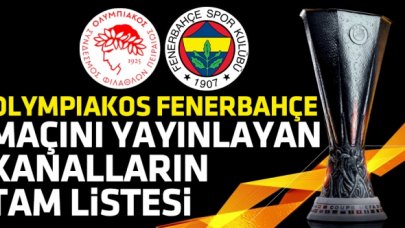 Olympiakos Fenerbahçe UEFA Avrupa Ligi şifresiz canlı izle | Şifresiz yayınlayan kanallar listesi