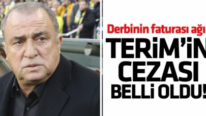 Fatih Terim'in cezası belli oldu! O maçları kaçıracak...