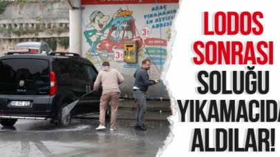 Yağış çamuru beraberinde getirdi, vatandaşlar oto yıkamacılara akın etti