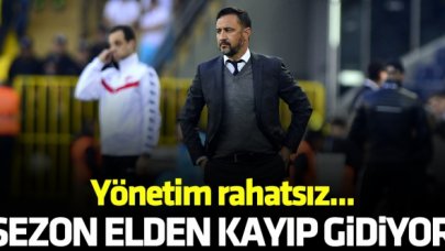 Fenerbahçe'de sezon elden kayıp gidiyor! Yönetim rahatsız, Vitor Pereira baskısı var