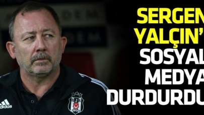 Sergen Yalçın'ı sosyal medya durdurdu