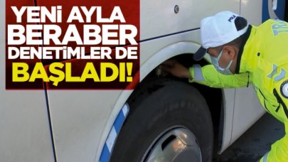 15 Temmuz Demokrasi Otogarı'nda lastik denetimi