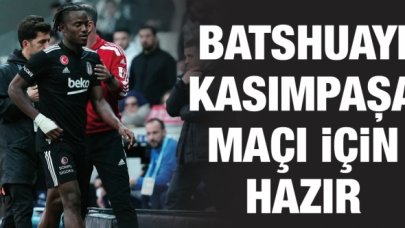 Michy Batshuayi Kasımpaşa maçına yüzde 100 hazır