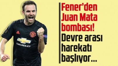 Fenerbahçe'den Juan Mata atağı!