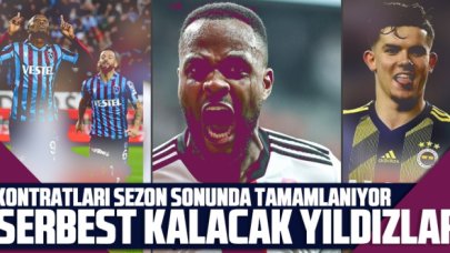 2022 Süper Lig'de sözleşmesi bitecek futbolcular! Birbirinden yıldız isimler bu listede