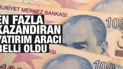 En çok kazandıran yatırım aracı külçe altın oldu