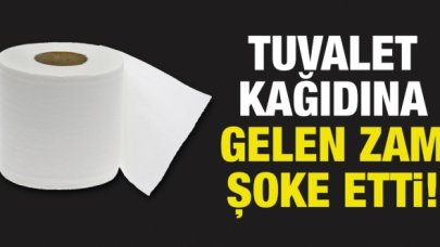 Tuvalet kağıdına gelen zam şoke etti!