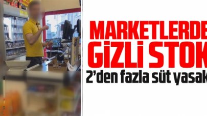 Marketlerde gizli stok