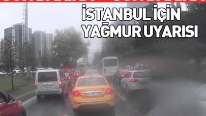 İstanbul için 3 gün yağmur uyarısı