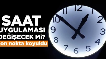 Saat uygulaması sona erecek mi? Bakan Dönmez açıkladı