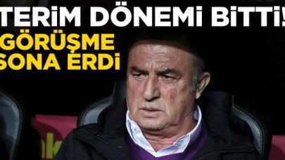 Galatasaray'da Fatih Terim dönemi sona erdi