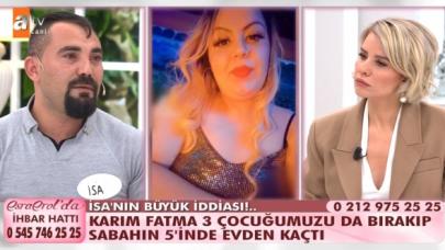 İsa'nın şoke eden iddiası! Fatma Zehra Çelik kimdir? Sabahın 5'inde evden kaçtı!