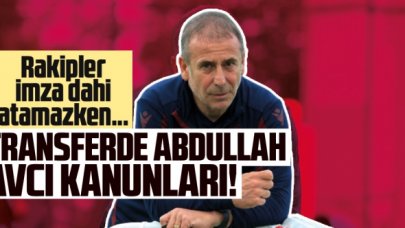 Rakiplerin dengesini bozdu, transfere damga vurdu: Trabzonspor'da Abdullah Avcı kanunları