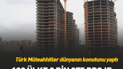 Müteahhitler dünyanın  konutunu yaptı