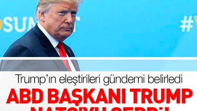 Trump NATO'yu gerdi!