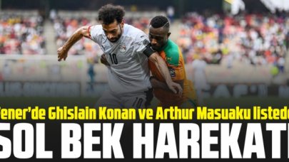 Ghislain Konan ilk tercih, Arthur Masuaku plase