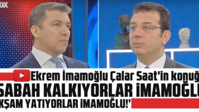 Ekrem İmamoğlu: Sabah kalkıyorlar İmamoğlu, akşam yatıyorlar İmamoğlu