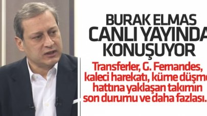 Burak Elmas GSTV'ninin canlı yayınında konuşuyor: Gedson Fernandes, transferler ve kaleci...