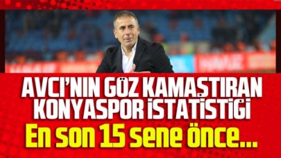 Abdullah Avcı'nın göz kamaştıran Konyaspor istatistiği! En son 15 sene önce...