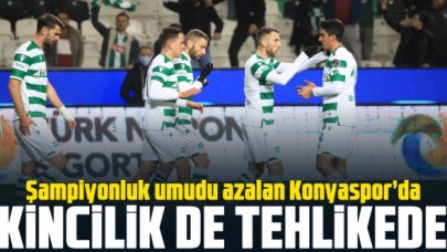 Konyaspor için tehlike çanları çalıyor! Fark 6'ya indi...