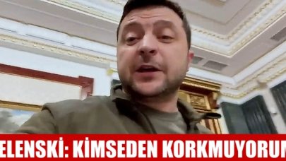 Zelenski: Kimseden korkmuyorum