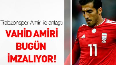 Vahid Amiri imzalıyor