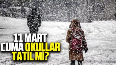 11 Mart 2022 Cuma (yarın) İstanbul'da okullar tatil mi? Okullar kaç gün tatil edildi