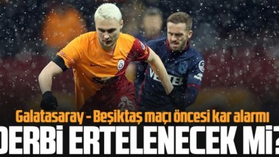 Galatasaray - Beşiktaş derbisi oynanacak mı ertelenecek mi?