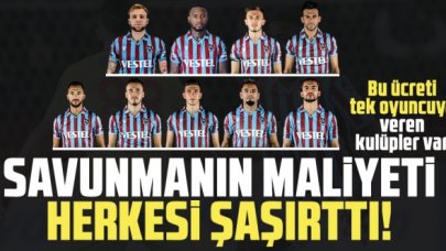 Lige ambargo koyan Trabzonspor'un savunmasına harcadığı para şaşırttı!