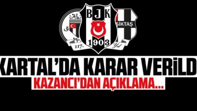 Beşiktaş'ta teknik direktör kararı verildi!