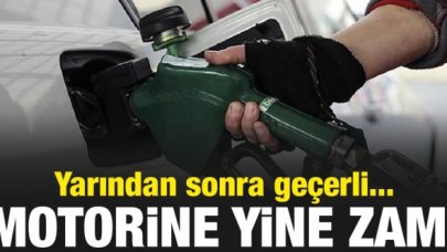 Gece yarısından sonra motorine 1.37 lira zam daha!