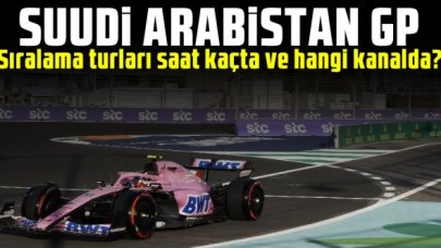 2022 Formula 1 Suudi Arabistan Grand Prix'i (yarışı) sıralama turları saat kaçta ve hangi kanalda?