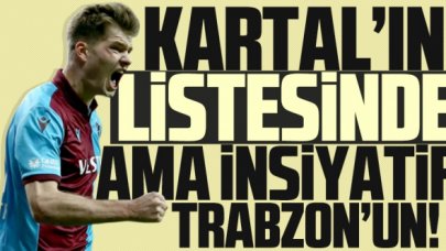 Alexander Sörloth Beşiktaş'ın listesinde ama insiyatif Trabzonspor'un