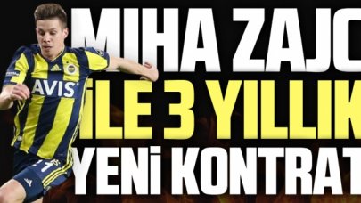 Fenerbahçe'de Miha Zajc kararı! 3 yıl daha...