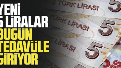 Merkez Bankası duyurdu: 5 TL'lik banknotlarda değişiklik