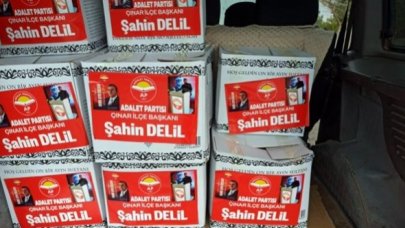 Şahin Delil'den ihtiyaç sahiplerine gıda kolisi yardımı