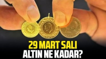 29 Mart 2022 Salı altın fiyatları | Altın kaç lira?