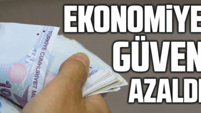 Ekonomiye güven yine düştü!