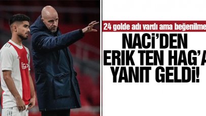 Naci Ünüvar'dan Erik Ten Hag'a yanıt geldi: Ajax'ta başarılı olmak istiyorum