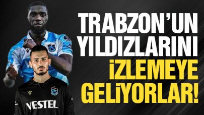 Djaniny, Abdülkadir Ömür ve Uğurcan Çakır'ı izlemeye geliyorlar