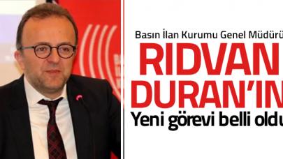 Rıdvan Duran Aile ve Sosyal Politikalar Bakan Yardımcılığı'na atandı