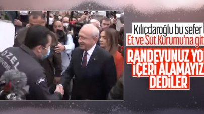 Kemal Kılıçdaroğlu Et ve Süt Kurumu'na da alınmadı