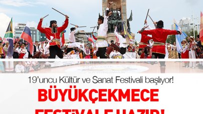 Büyükçekmece festivale hazır!