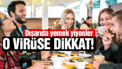 Dışarıda yemek yiyenler 'Salmonella' virüsüne dikkat!