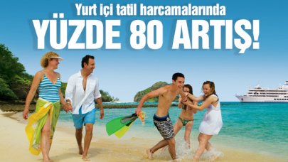 2021 yurt içi turizm harcamalarında yüzde 80 artış