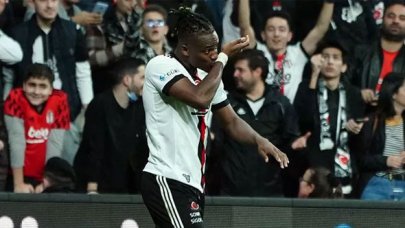 Krallık gözüktü Beşiktaş'ta Batshuayi coştu