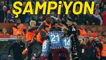 Şampiyon Trabzonspor!