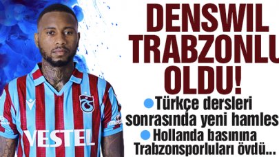 Stefano Denswil Trabzonlu oldu! Türkçe'den sonra...