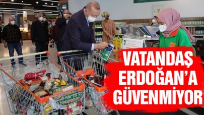 Vatandaş Erdoğan'ın ekonomiyi düzelteceğine inanmıyor